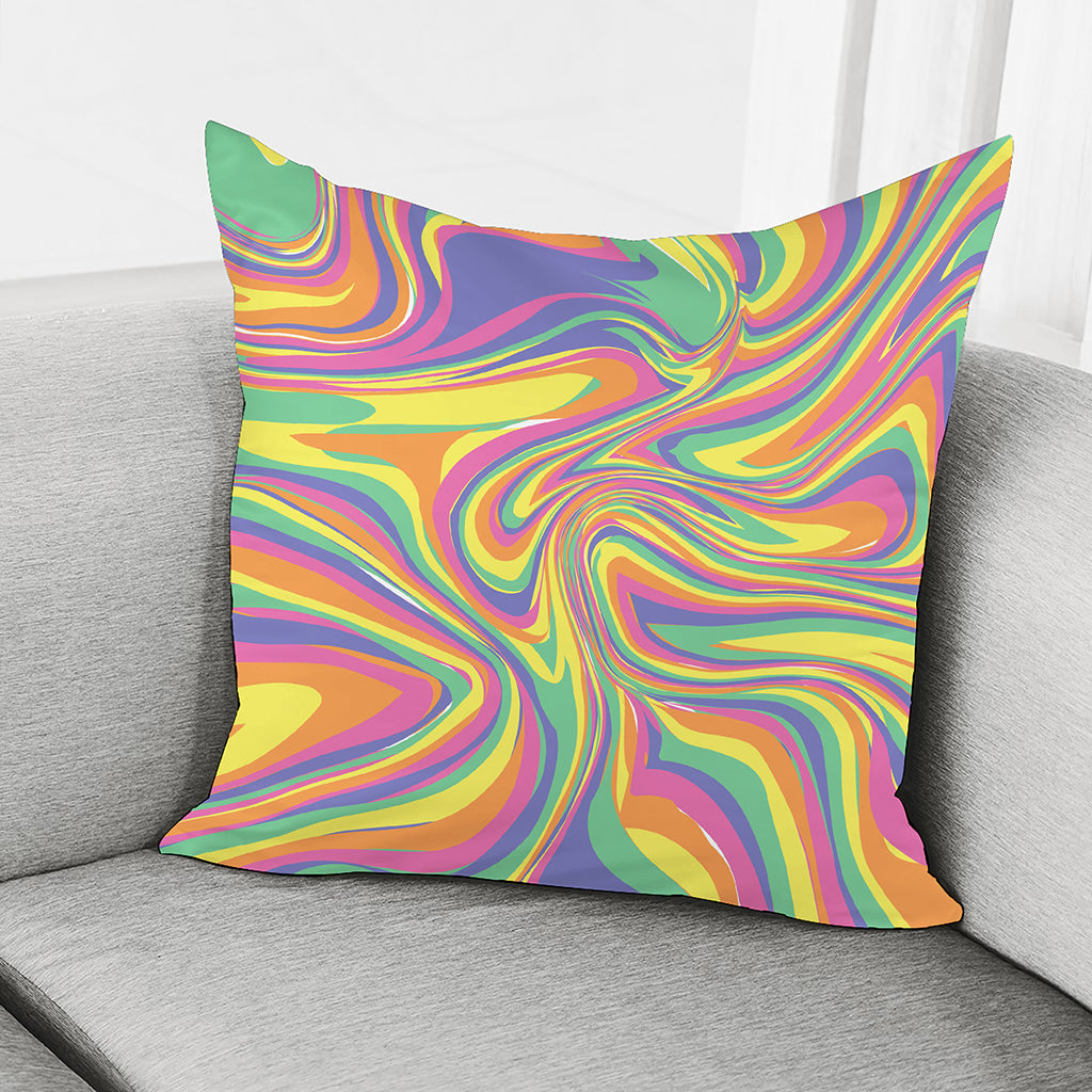 Pastel Rave Print Pillow Cover
