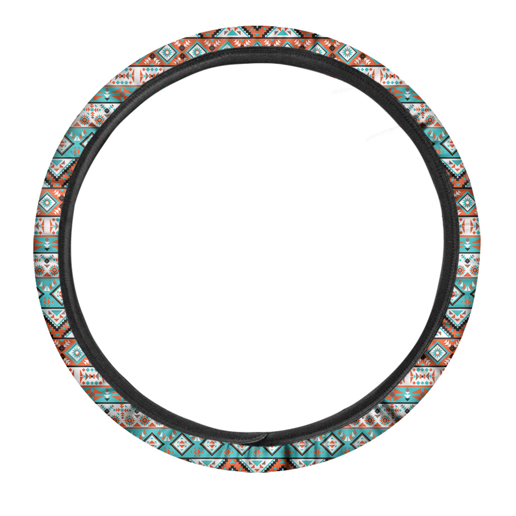 Pendleton Navajo Geometric Pattern Print Car Steering Wheel Cover