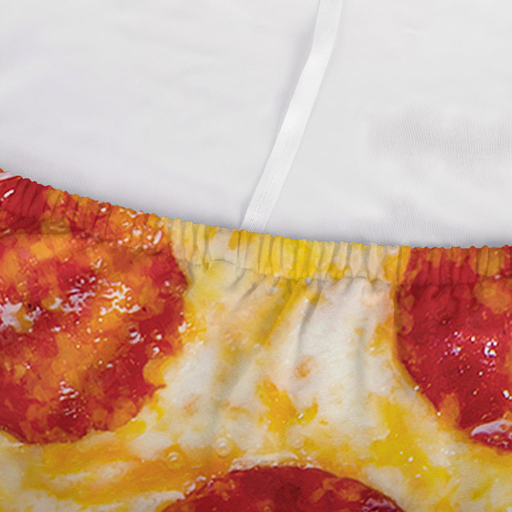 Pepperoni Pizza Print Sofa Cover