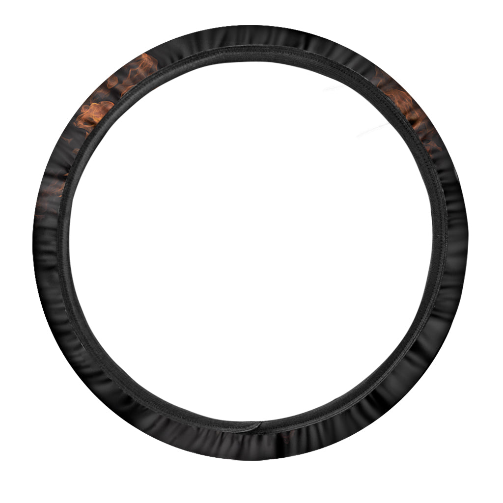 Phoenix Firebird Print Car Steering Wheel Cover