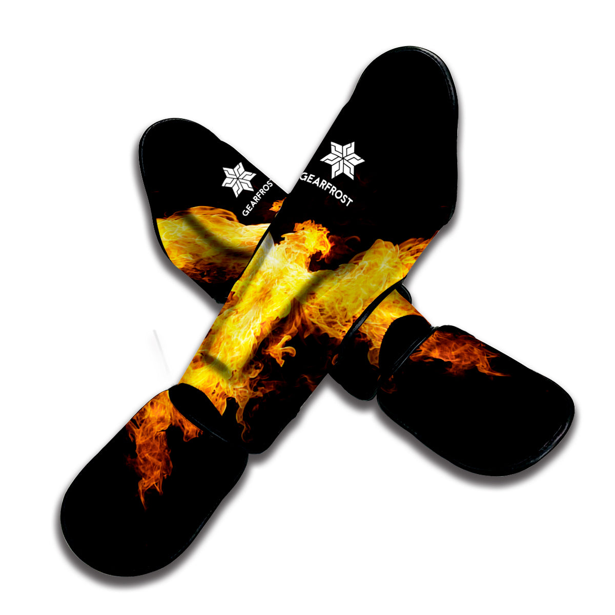 Phoenix Firebird Print Muay Thai Shin Guard