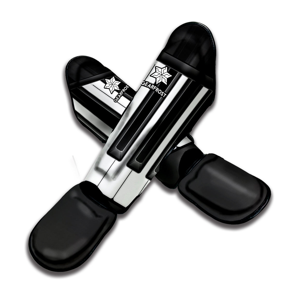 Piano Keyboard Print Muay Thai Shin Guard