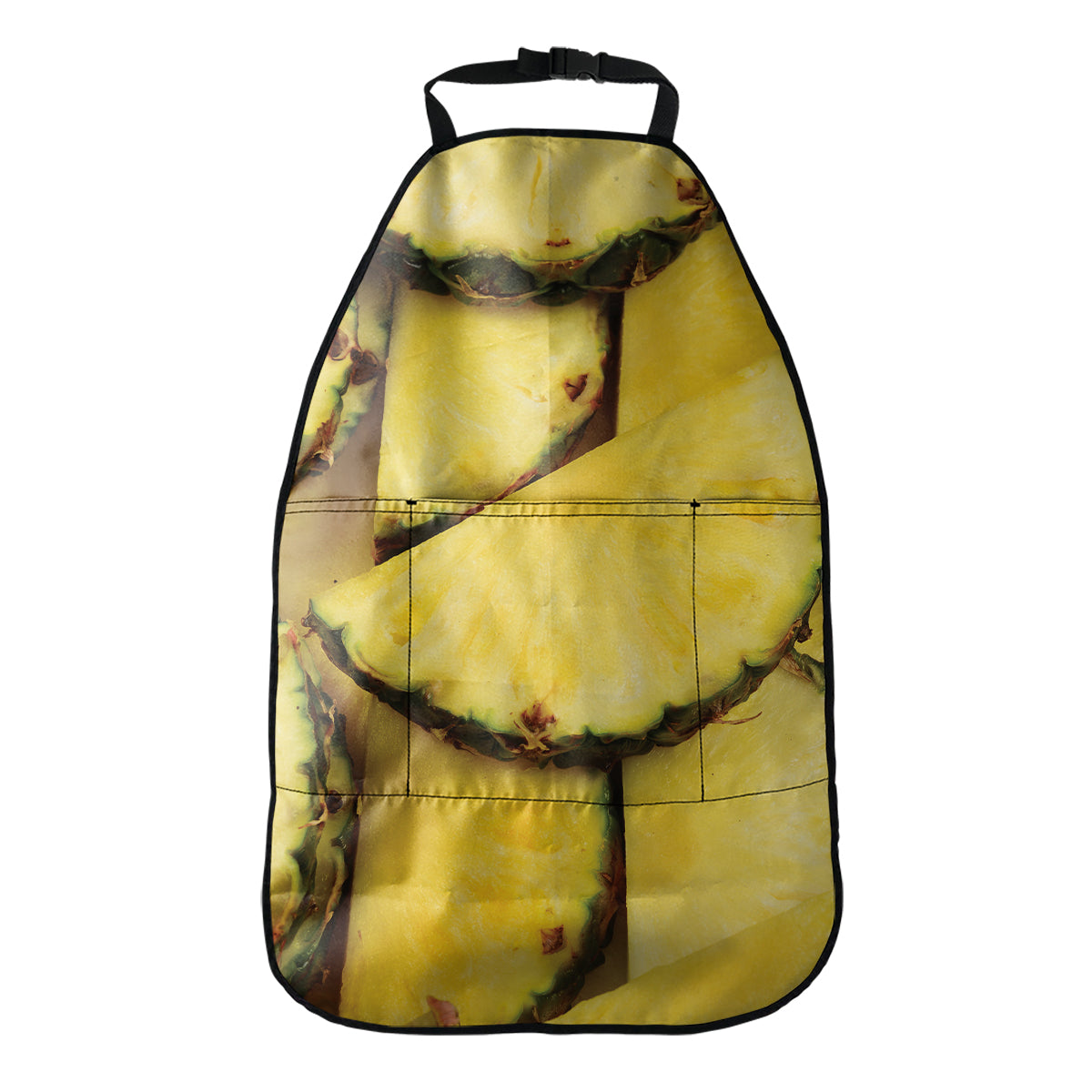 Pineapple Slices Print Car Seat Organizers