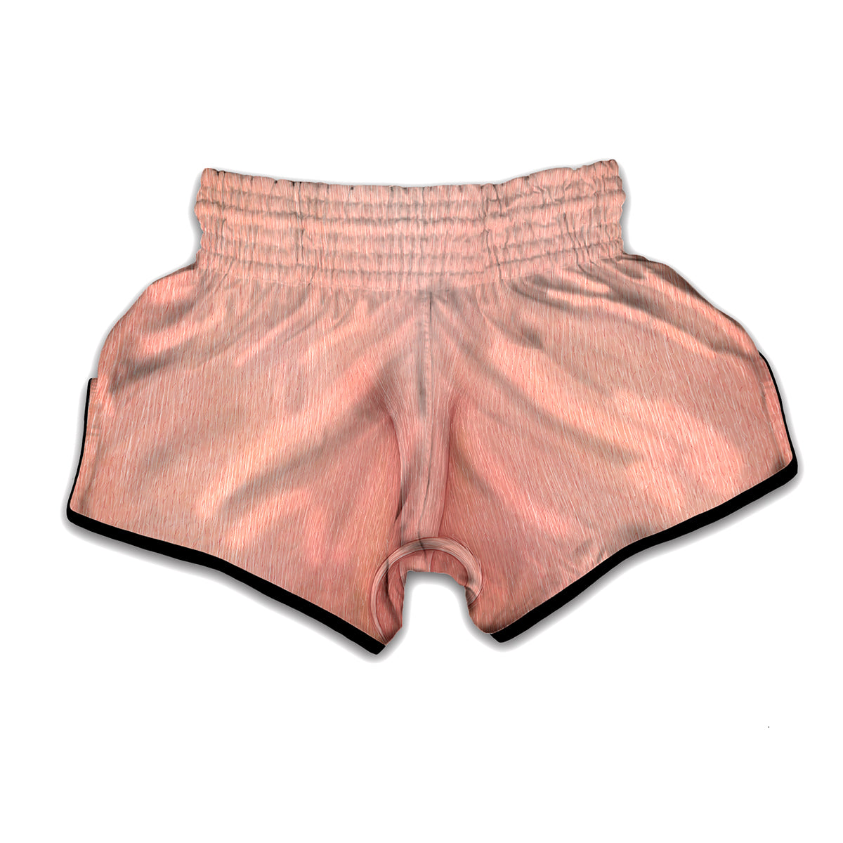 Pink Pig Tail Print Muay Thai Boxing Shorts