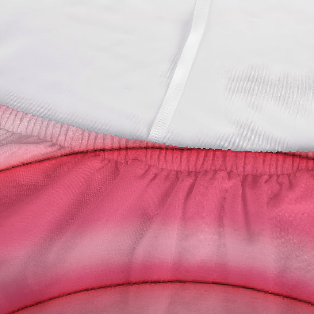 Pink Swirl Lollipop Print Sofa Cover