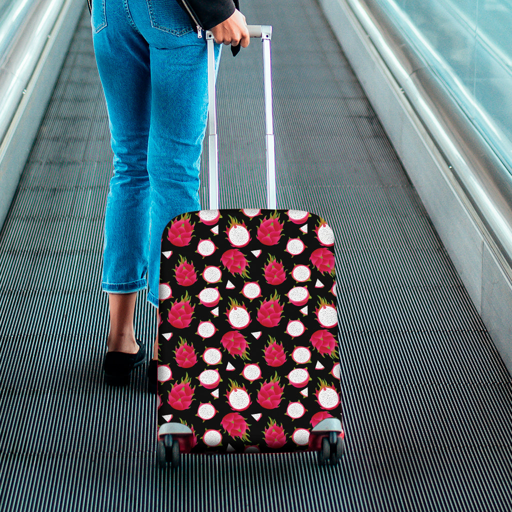 Pitaya Pattern Print Luggage Cover