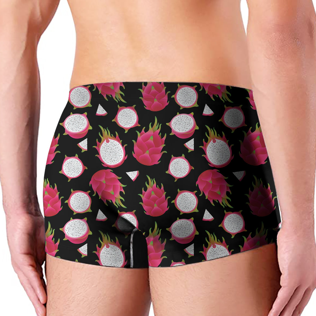 Pitaya Pattern Print Men's Boxer Briefs
