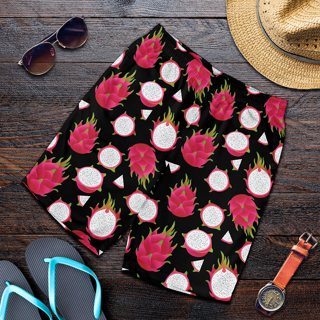 Pitaya Pattern Print Men's Shorts