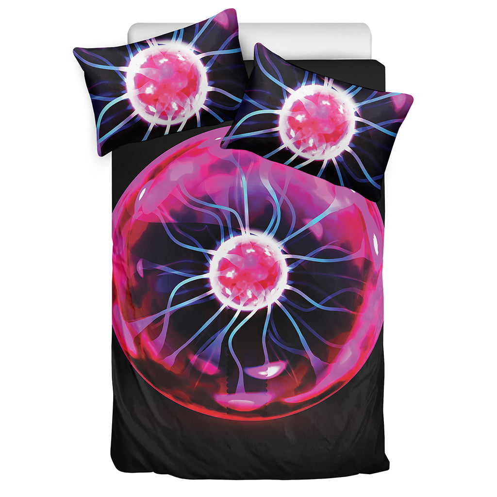 Plasma Ball Print Duvet Cover Bedding Set