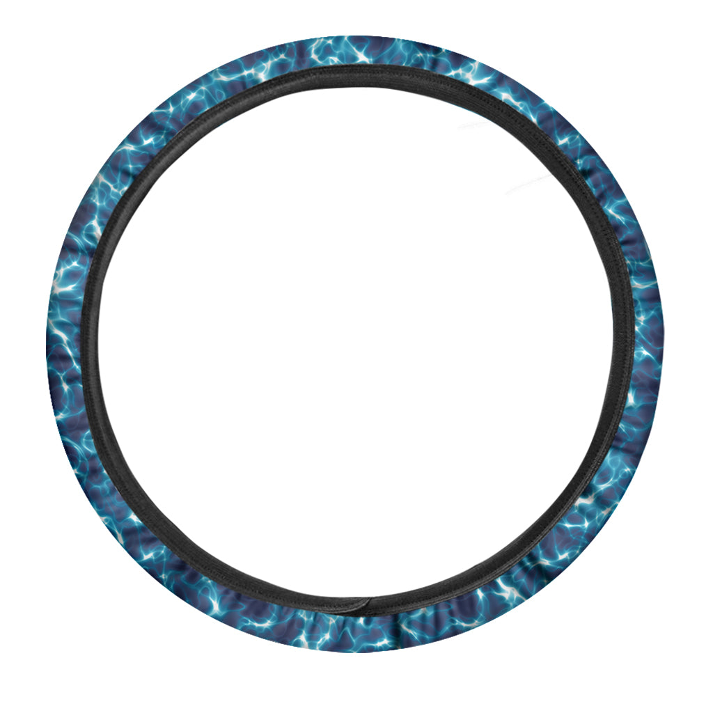Plasma Energy Print Car Steering Wheel Cover