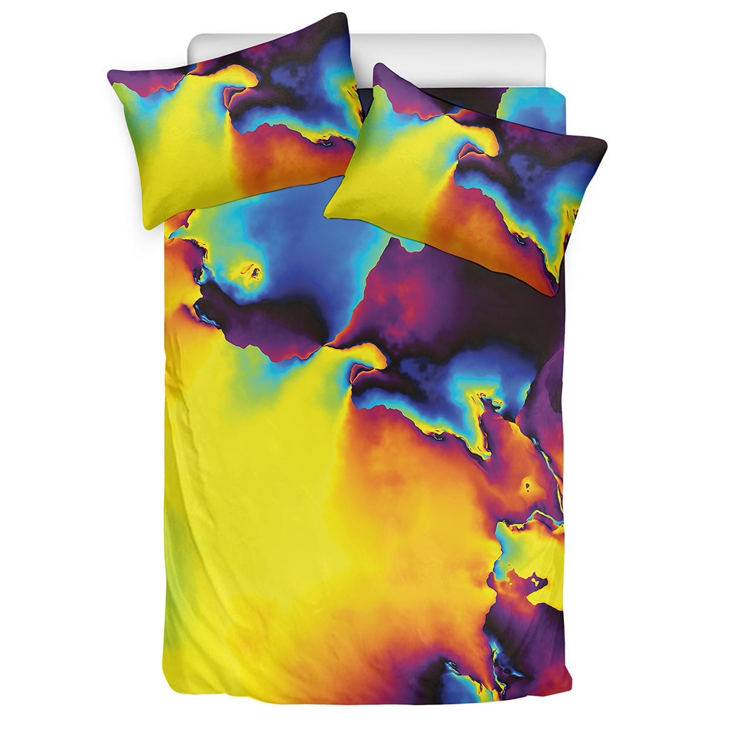 Psychedelic Acid Print Duvet Cover Bedding Set
