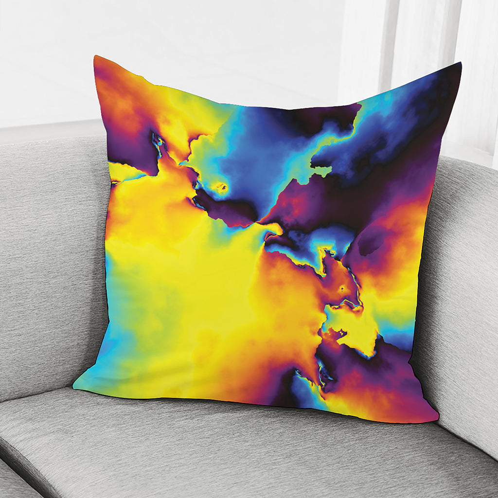 Psychedelic Acid Print Pillow Cover