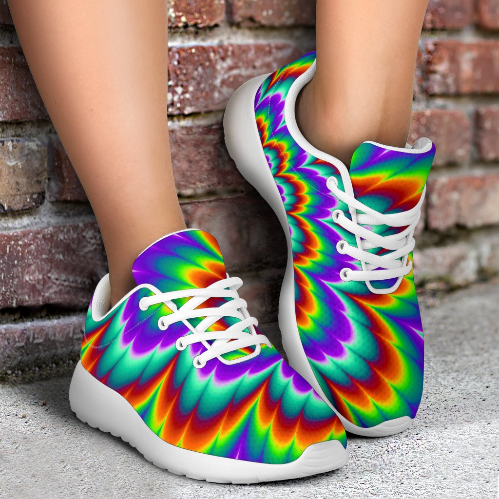 Psychedelic Expansion Optical Illusion Sport Shoes GearFrost