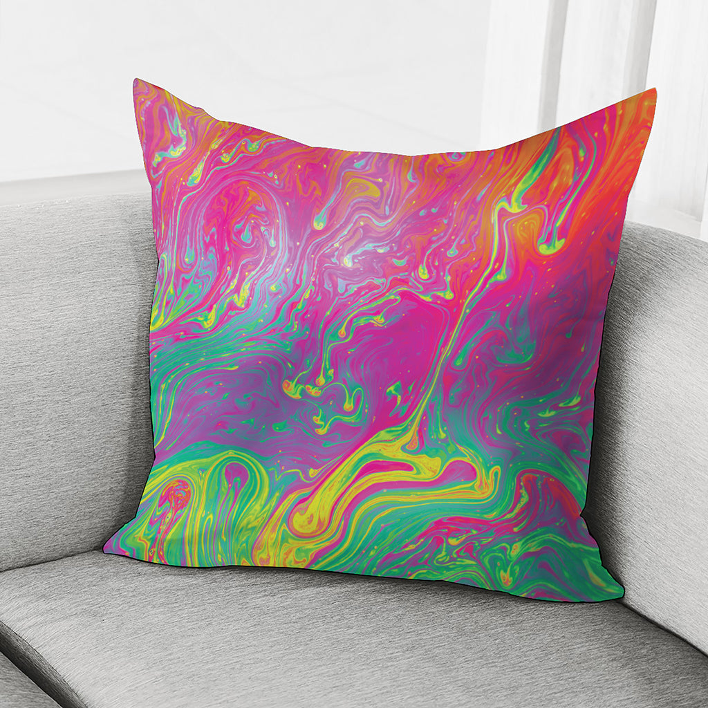 Psychedelic Formed Print Pillow Cover