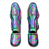 Psychedelic Holographic Trippy Print Muay Thai Shin Guard