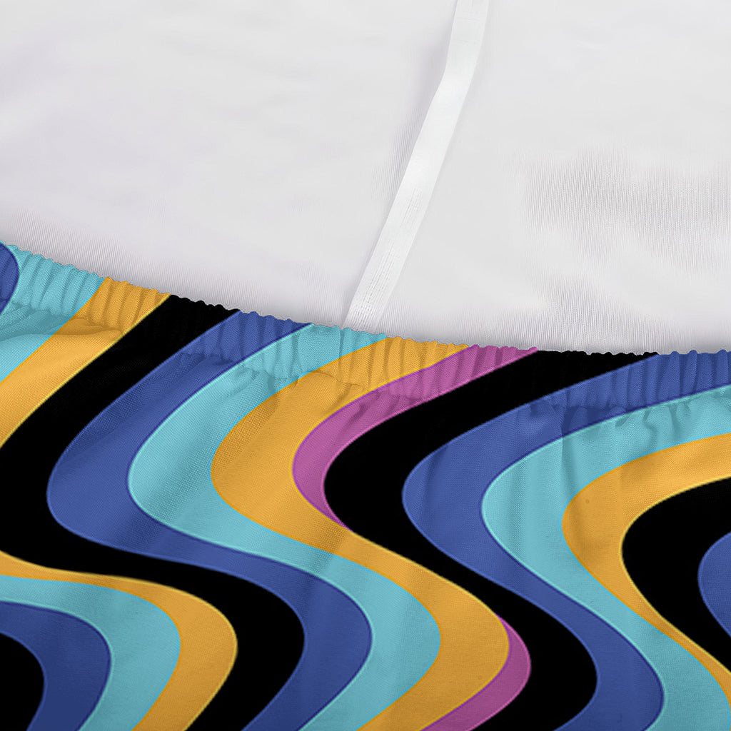 Psychedelic Illusory Motion Print Sofa Cover