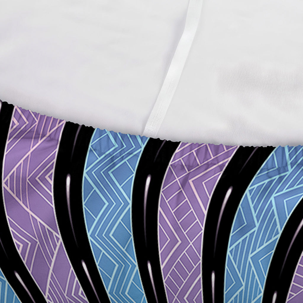 Psychedelic Om Print Sofa Cover