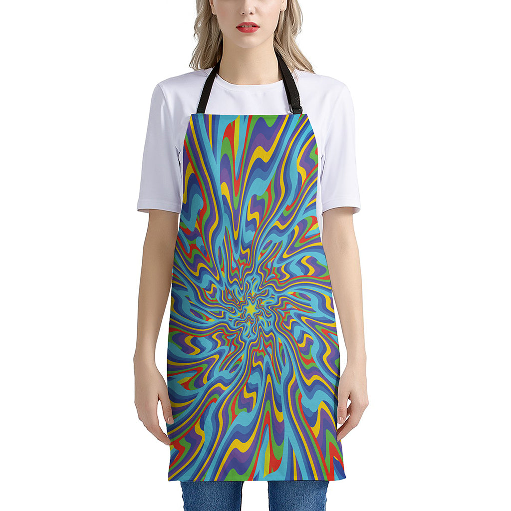Psychedelic Print Apron