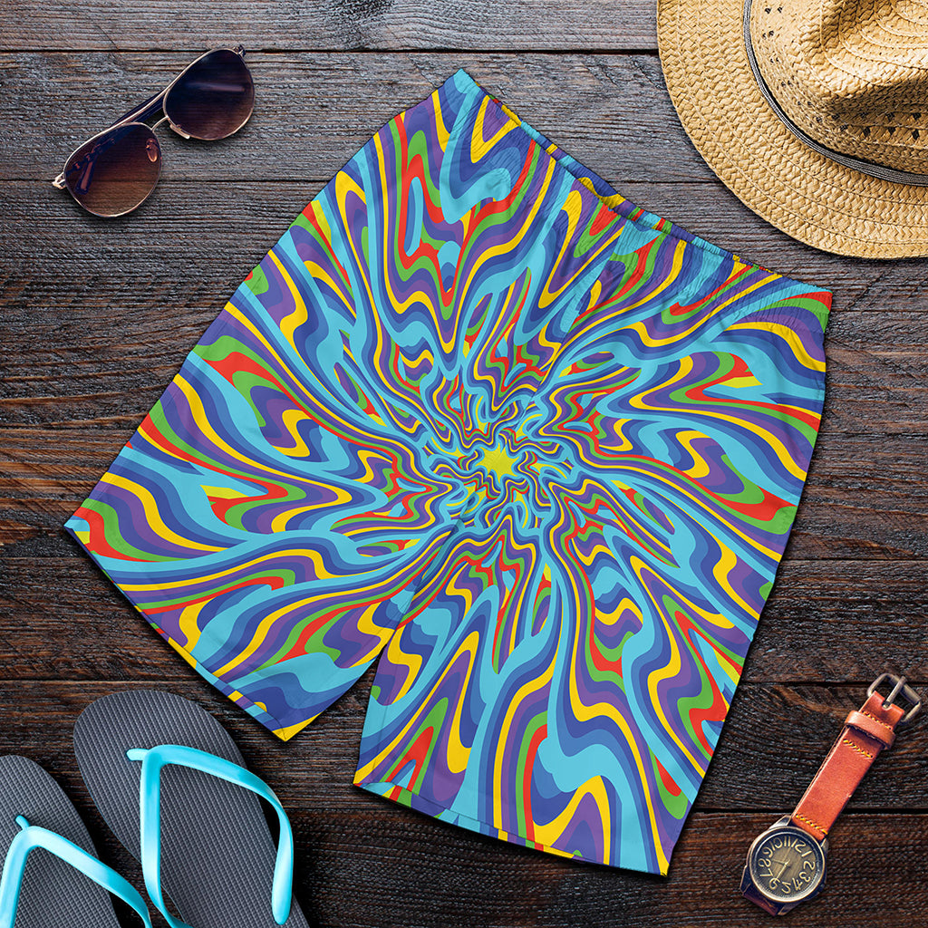 Psychedelic Print Men's Shorts