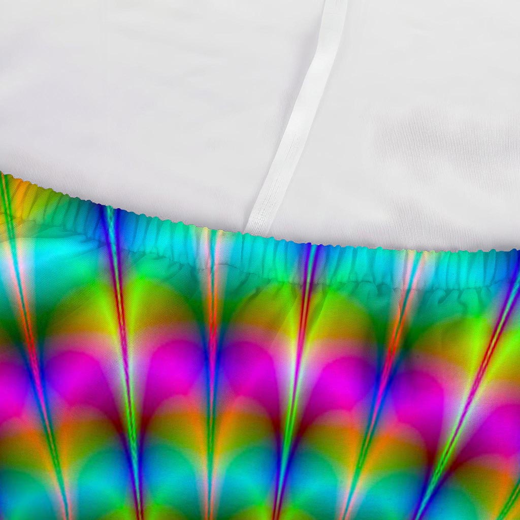 Psychedelic Rave Optical Illusion Sofa Cover
