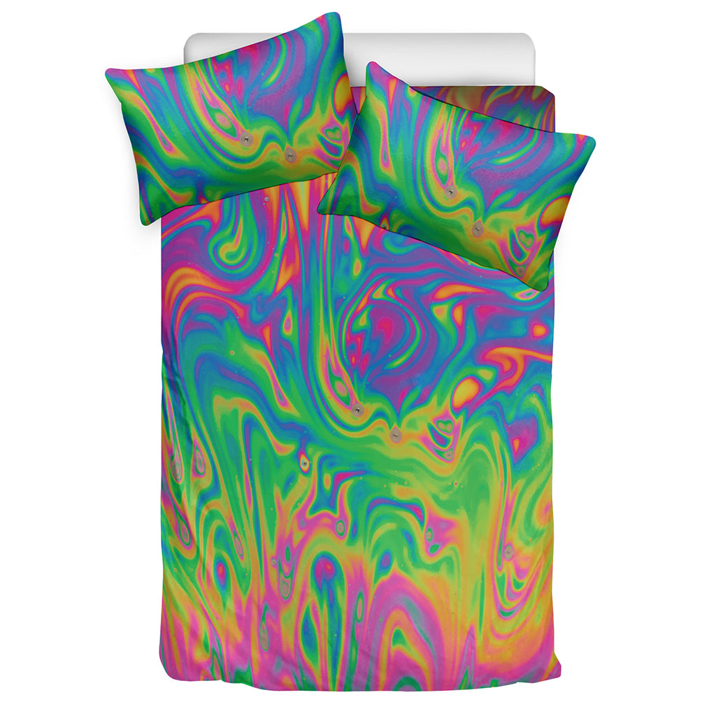 Psychedelic Surface Print Duvet Cover Bedding Set