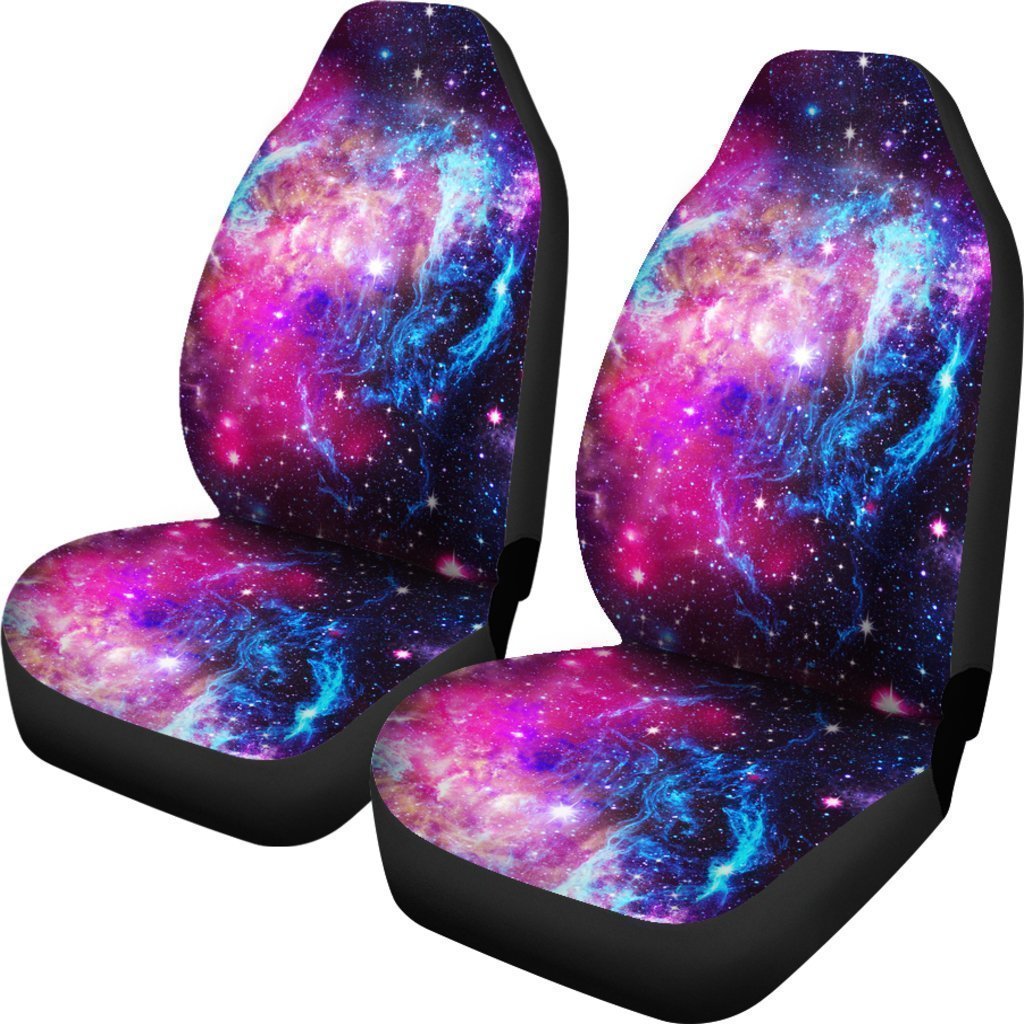 Light Speed Galaxy Space Print Universal Fit Car Seat Cover