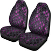 Purple Snakeskin Print Universal Fit Car Seat Covers
