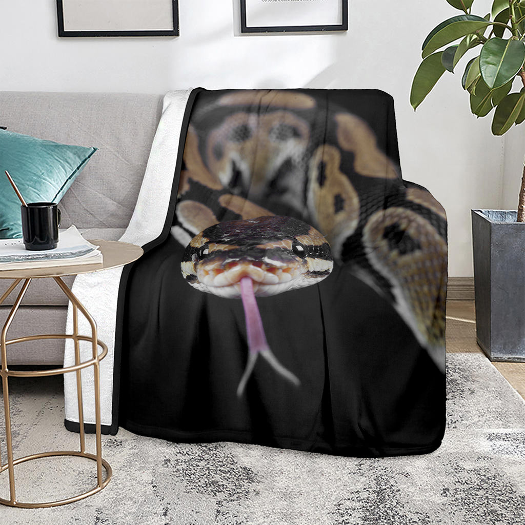 Python Snake Print Blanket