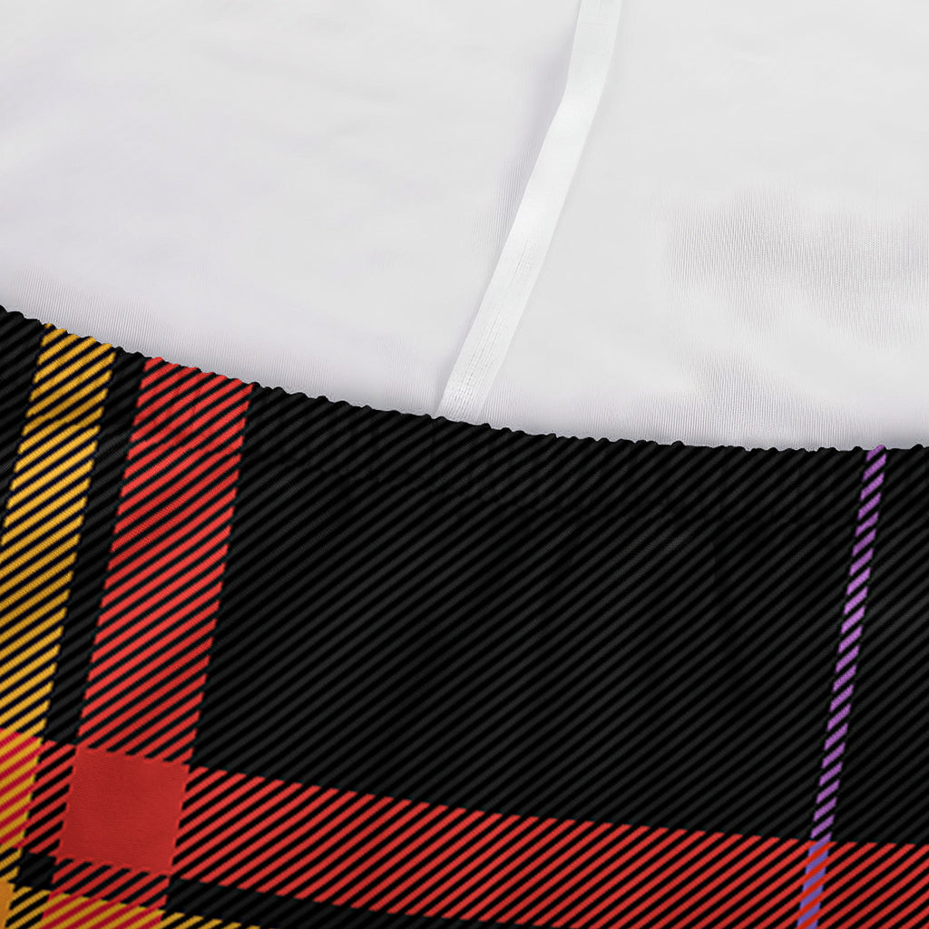 Rainbow Tartan Pattern Print Sofa Cover