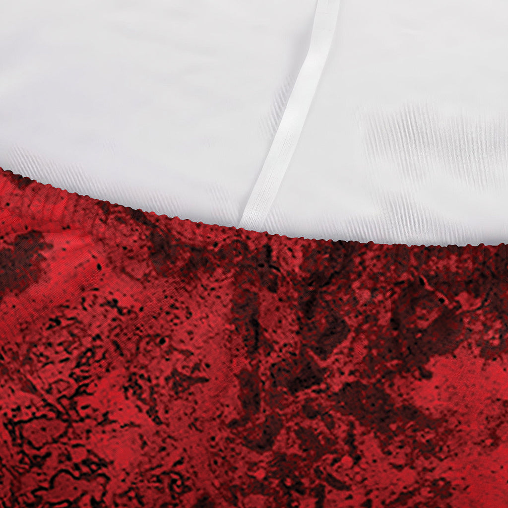Red Blood Print Sofa Cover