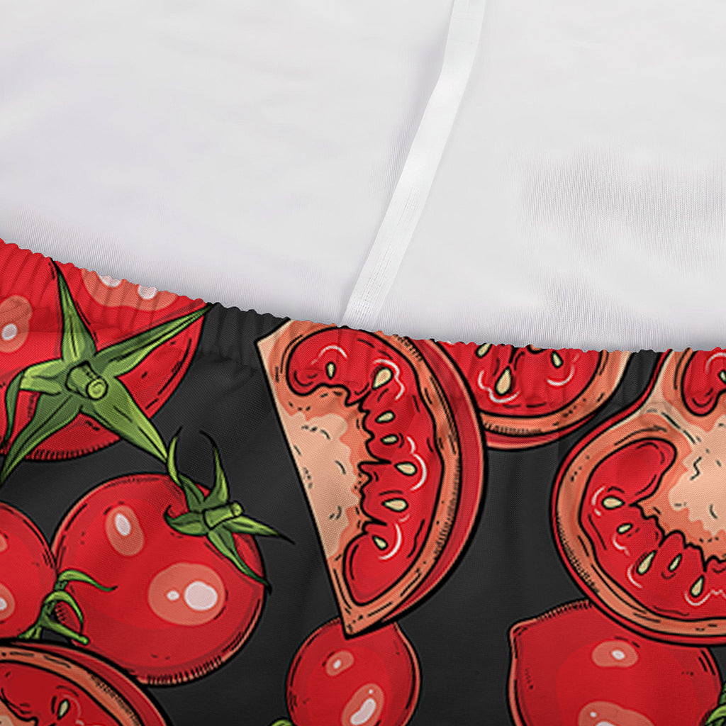 Red Ripe Tomatoes Pattern Print Sofa Cover