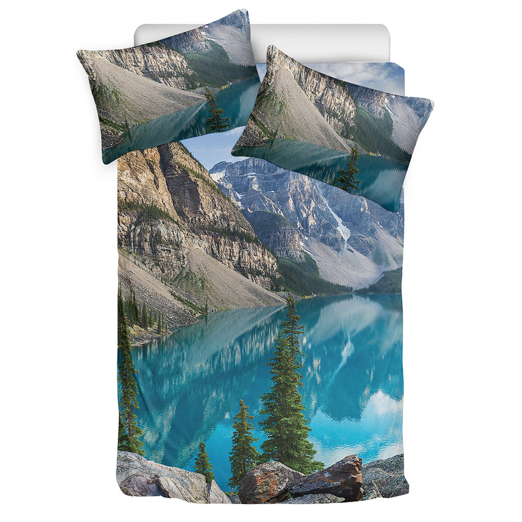 Rocky Mountain Print Duvet Cover Bedding Set