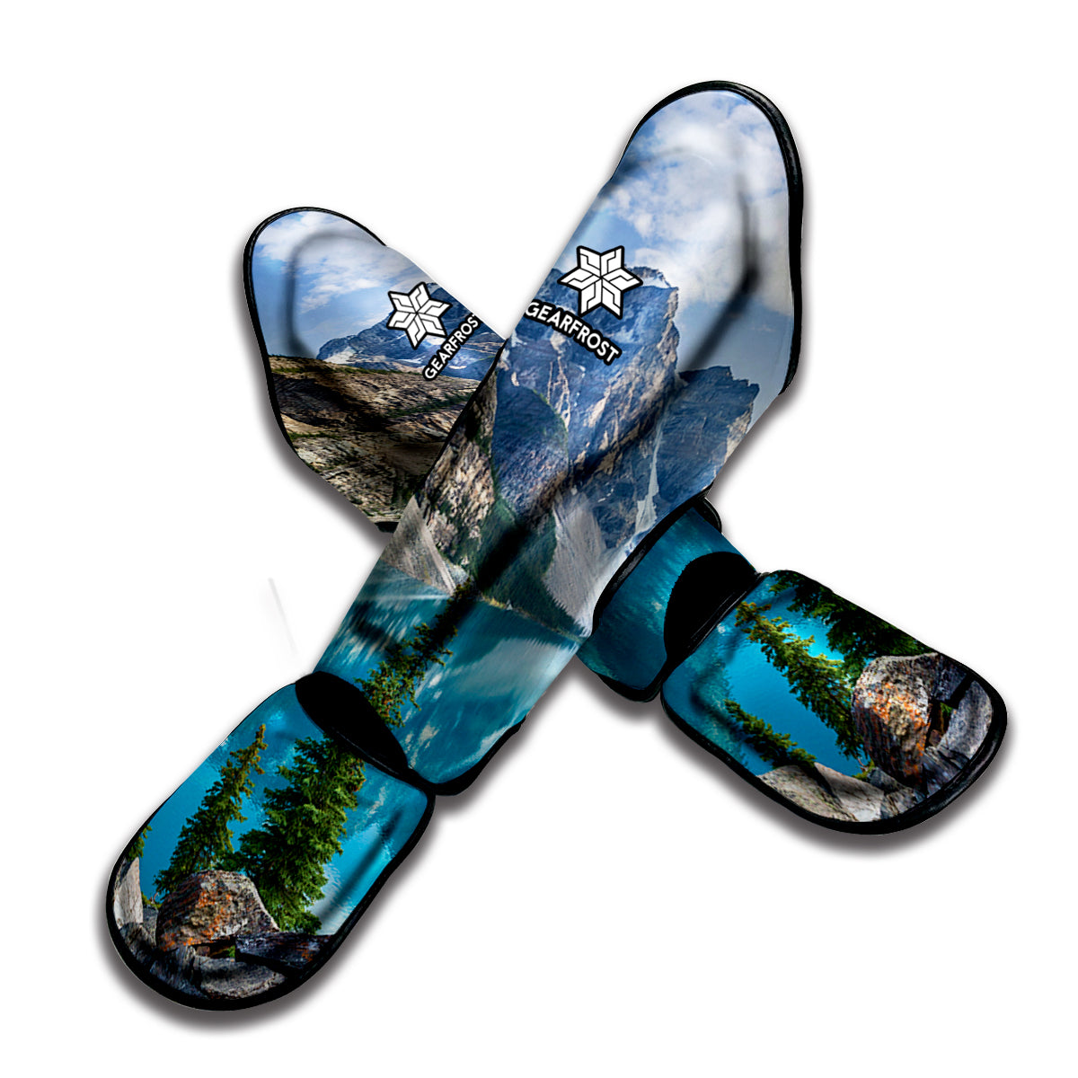 Rocky Mountain Print Muay Thai Shin Guard