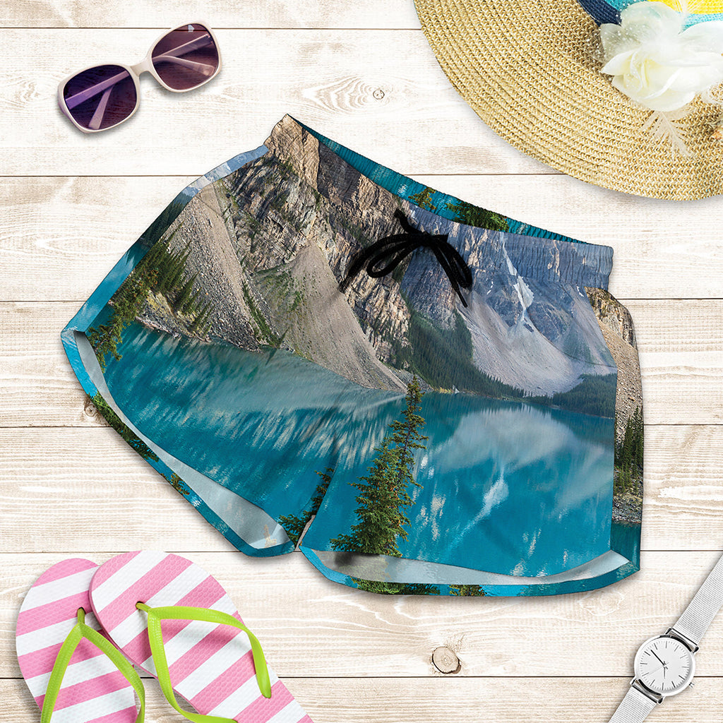 Rocky Mountain Print Women's Shorts
