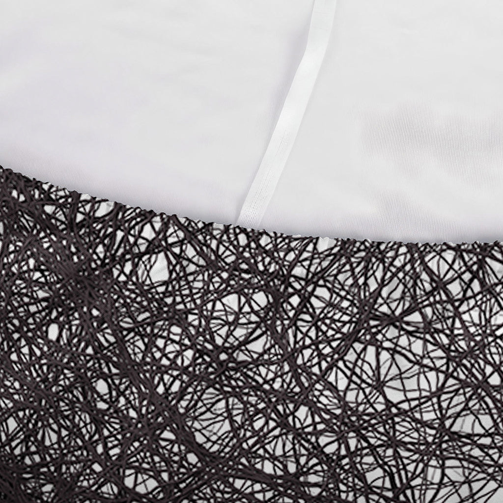 Roots Yin Yang Print Sofa Cover
