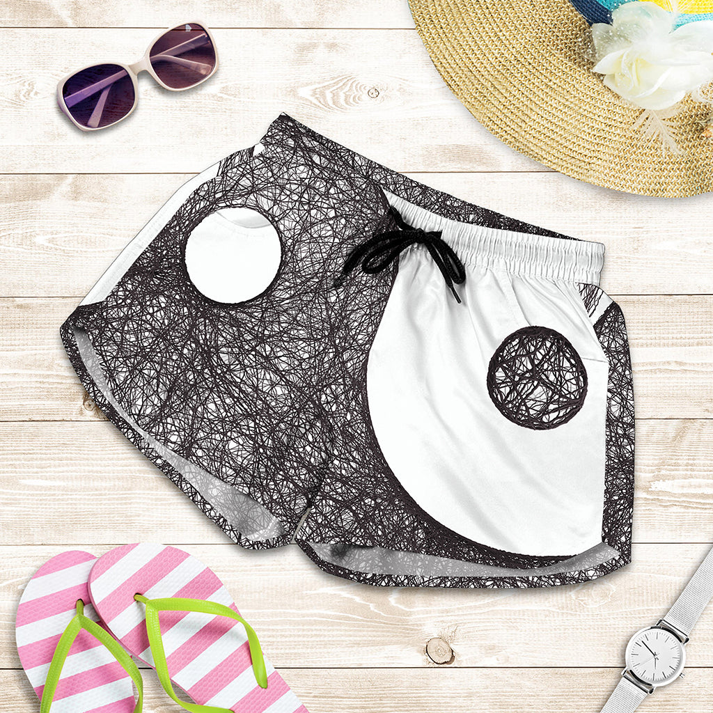 Roots Yin Yang Print Women's Shorts