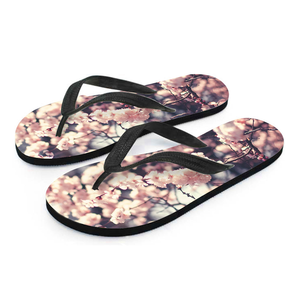 Sakura Cherry Blossom Print Flip Flops