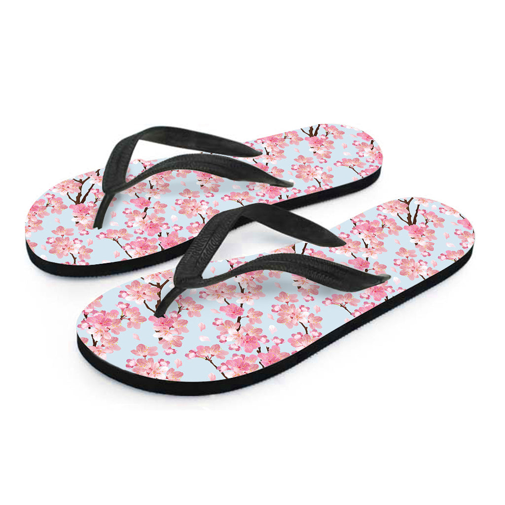 Sakura Flower Cherry Blossom Print Flip Flops
