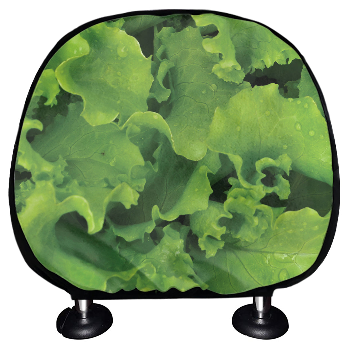 Salad Vegetable Print Car Headrest Covers