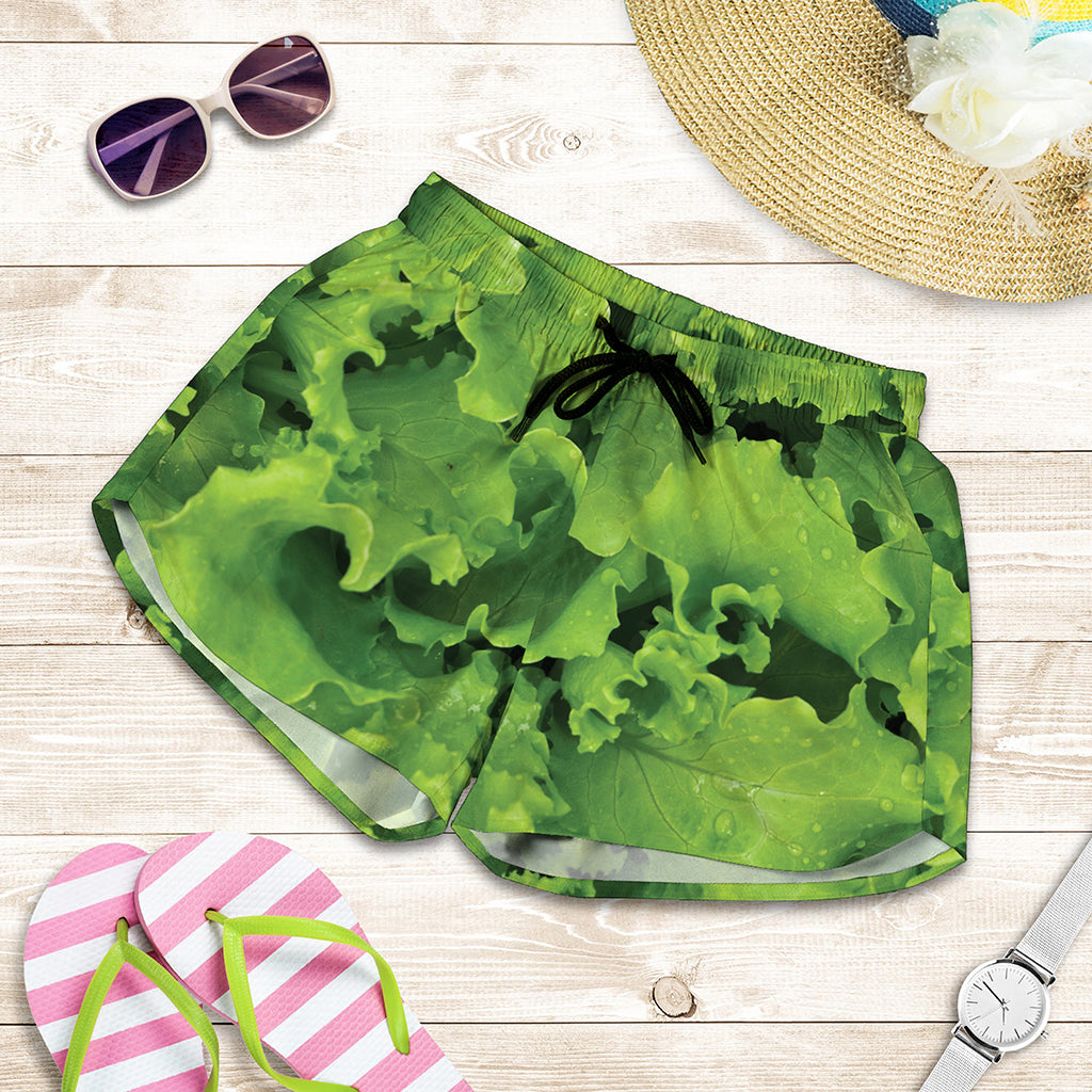 Salad Vegetable Print Women's Shorts