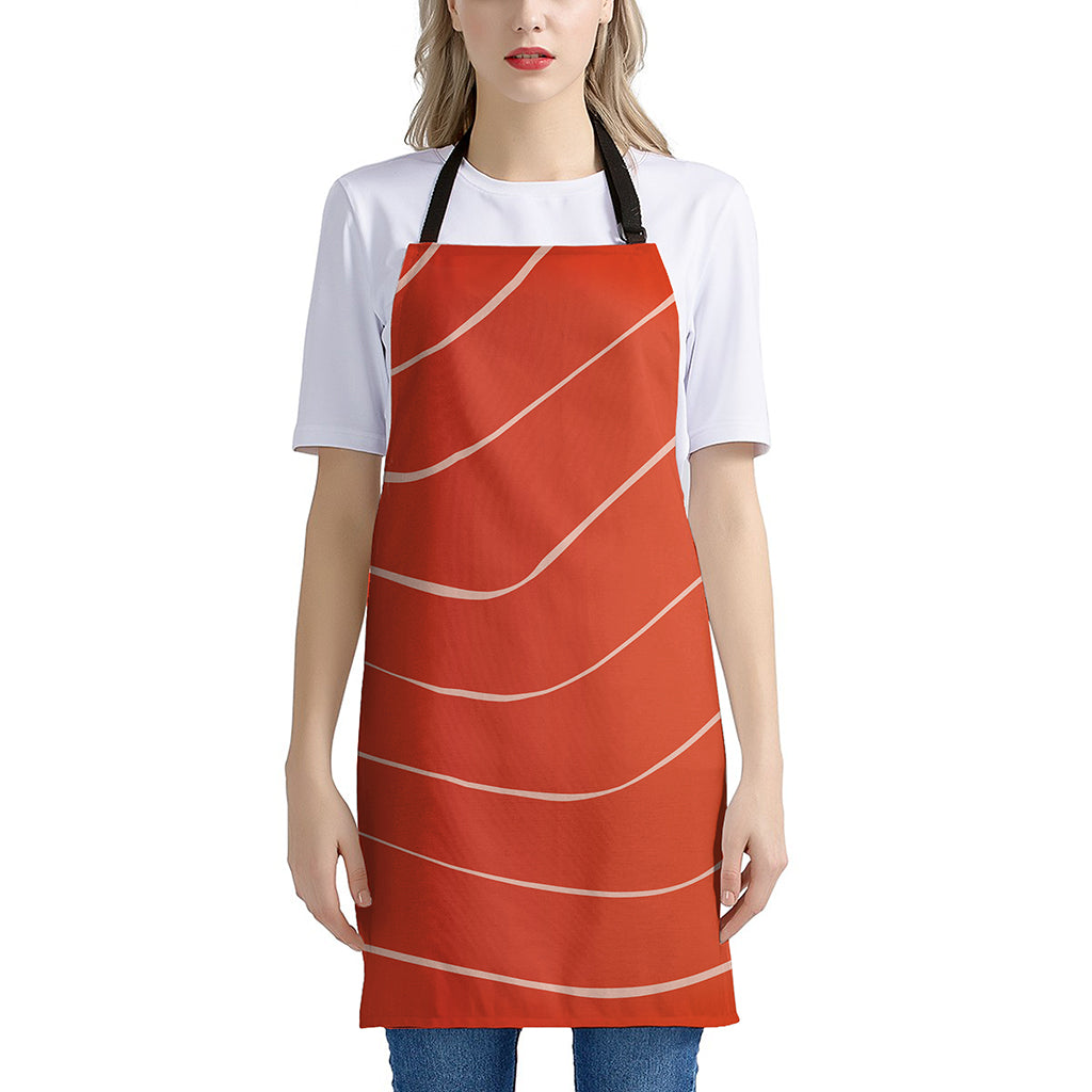 Salmon Artwork Print Apron
