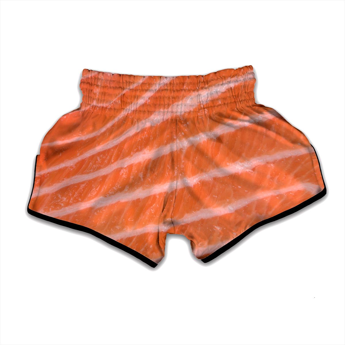 Salmon Fillet Print Muay Thai Boxing Shorts