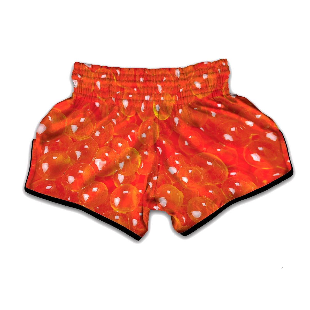 Salmon Roe Print Muay Thai Boxing Shorts