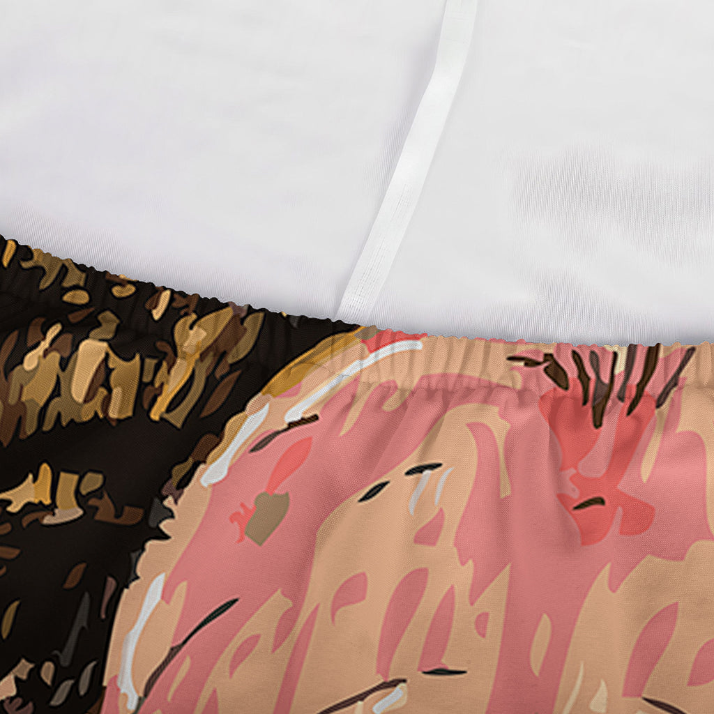 Santa Labrador Retriever Print Sofa Cover
