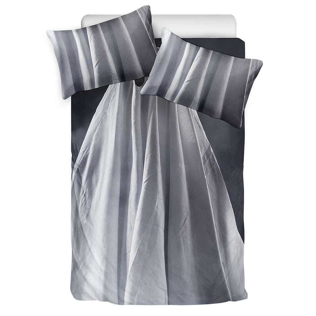 Scary Ghost 3D Print Duvet Cover Bedding Set