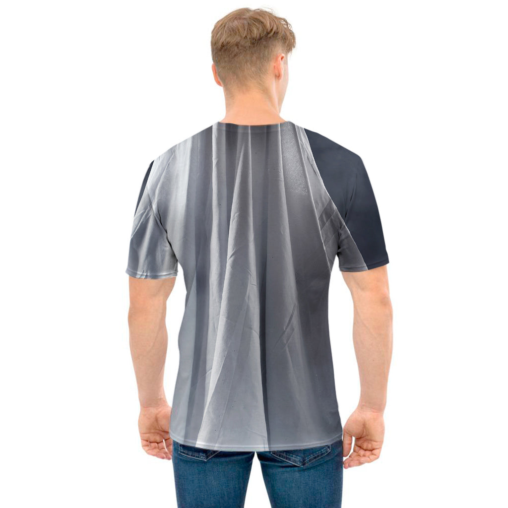 Scary Ghost 3D Print Men's T-Shirt