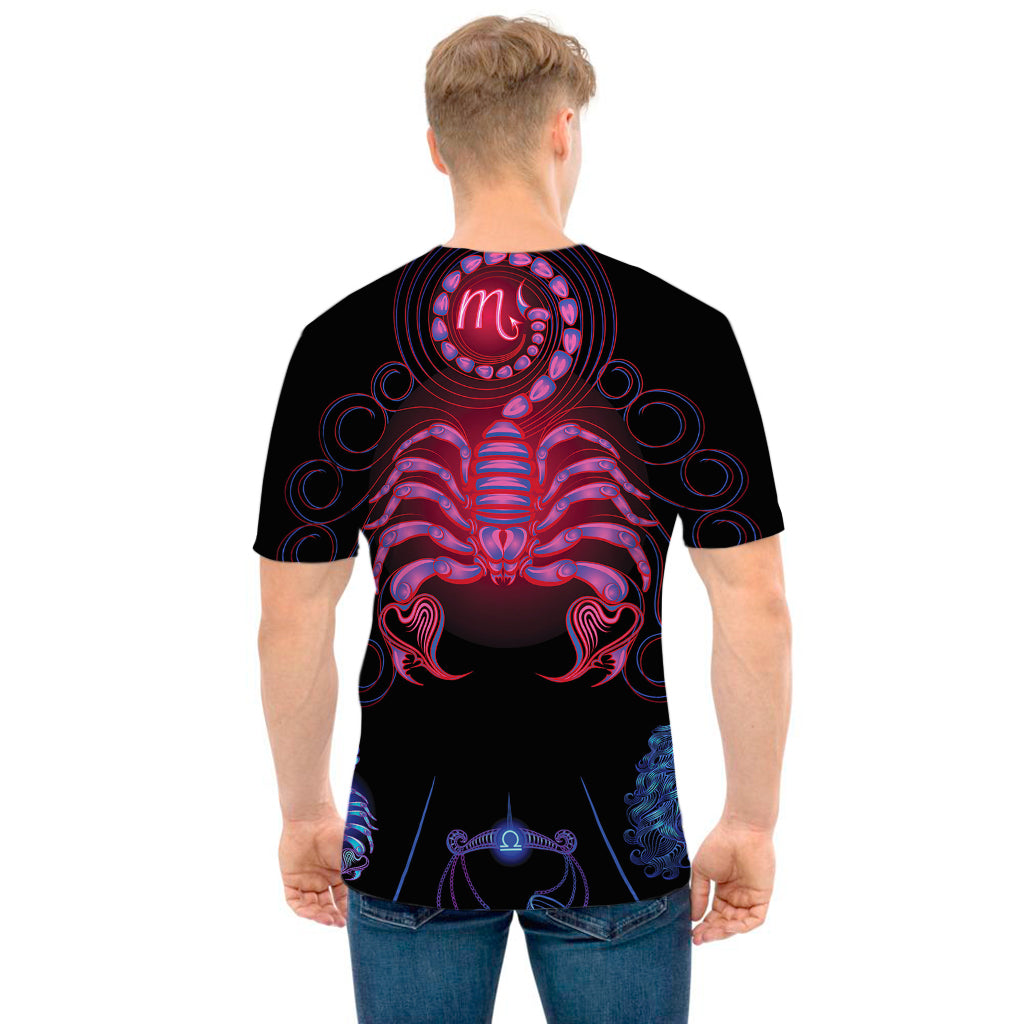 Scorpio And Astrological Signs Print Men's T-Shirt