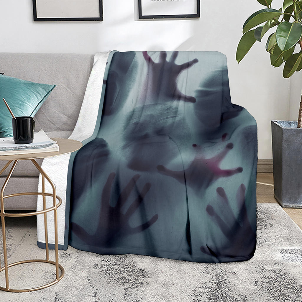 Screaming Horror Ghost 3D Print Blanket