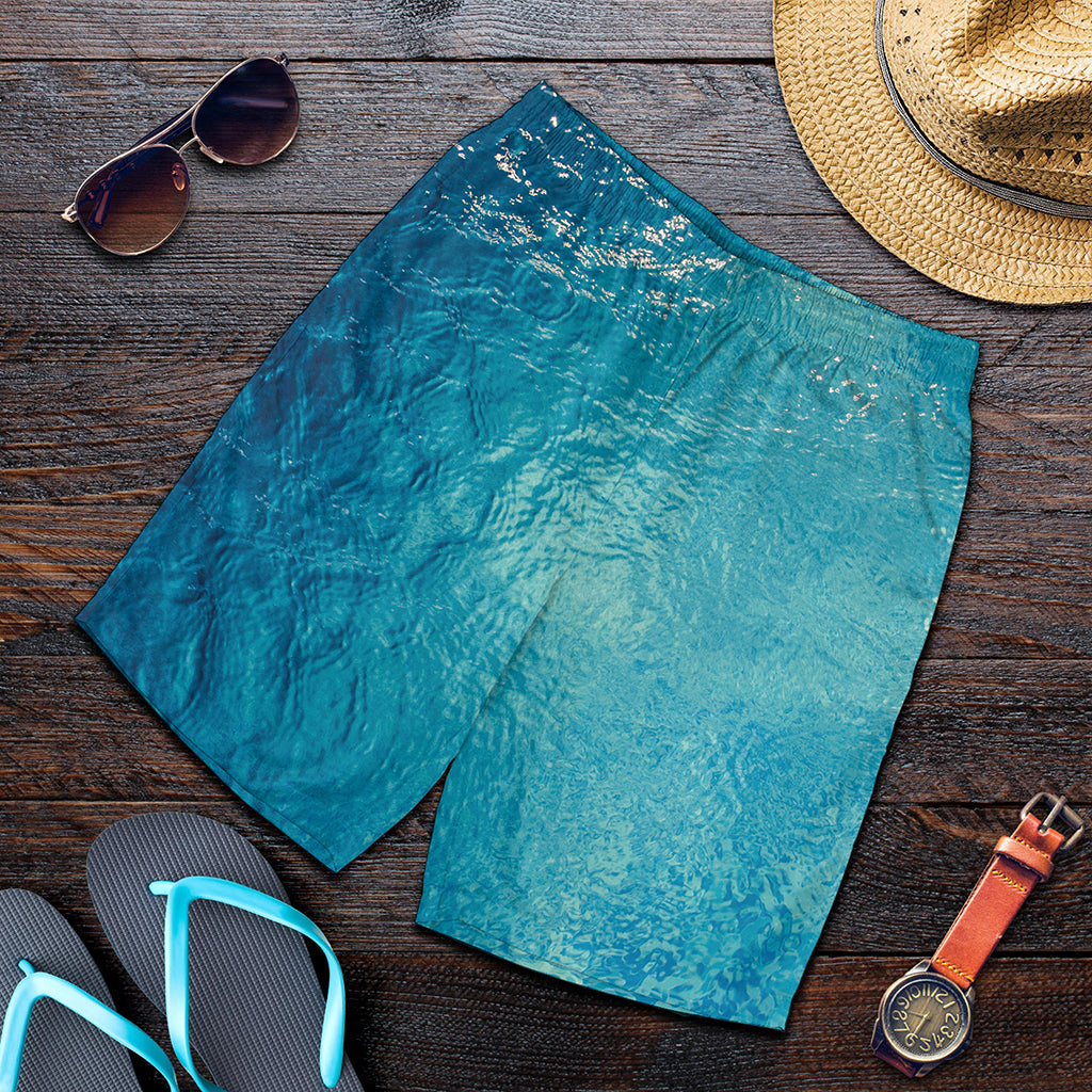 Sea Water Surface Print Men's Shorts