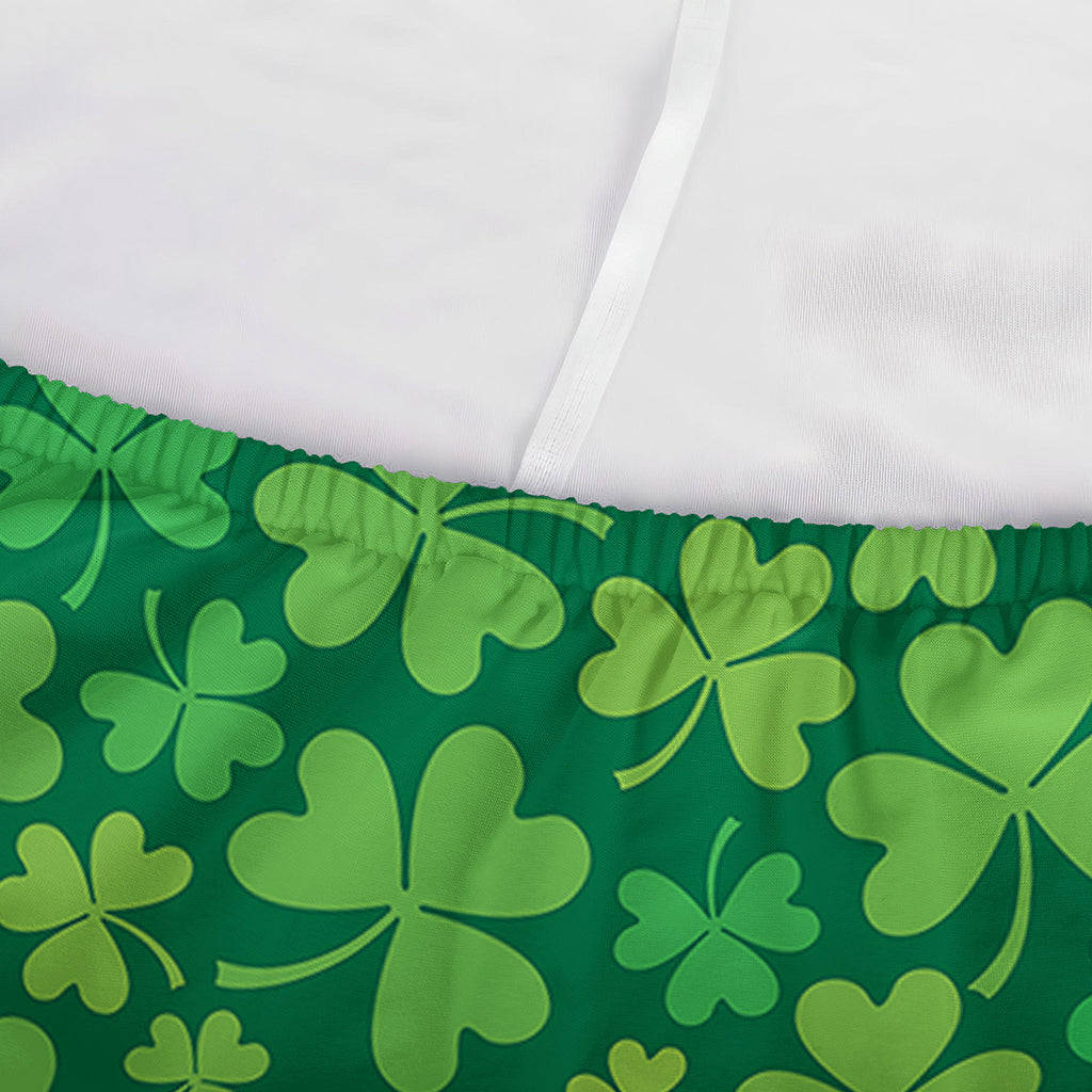 Shamrock Leaf St. Patrick's Day Print Sofa Cover